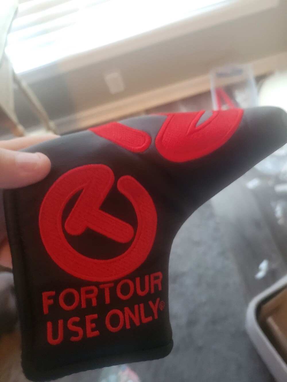 Scotty Cameron Black/Red Blade Putter Head Cover